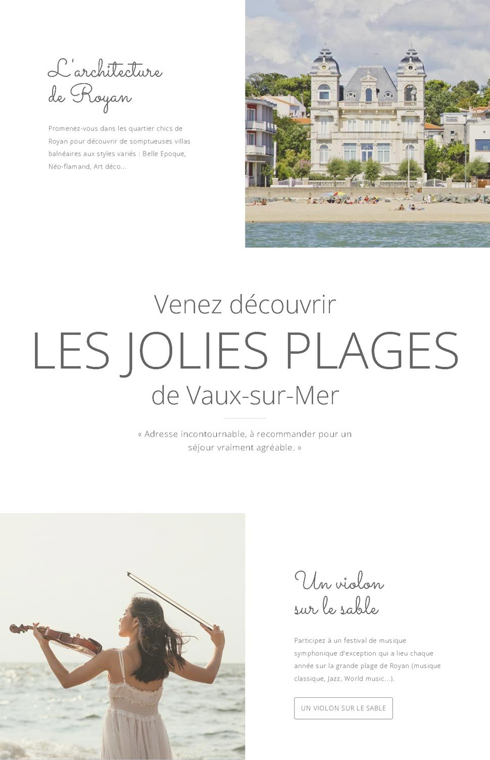 site internet chambre hôte - système de réservation en ligne