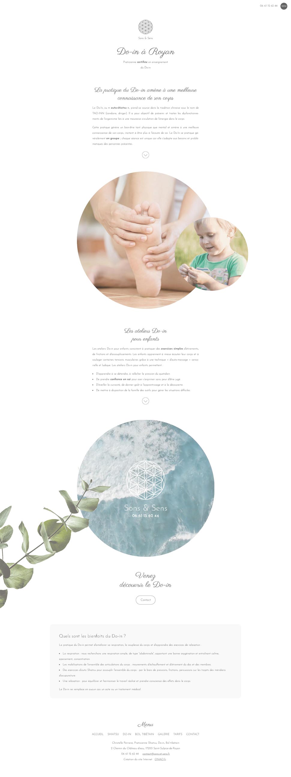 site internet shiatsu royan - page do-in